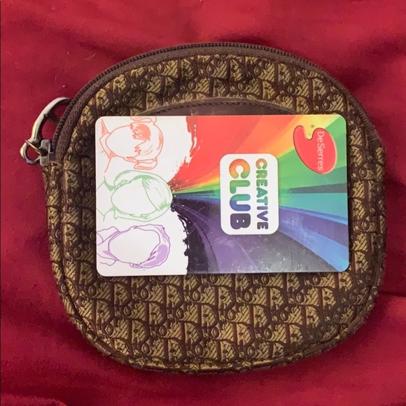 Christian Dior Vintage RARE Coin Pouch/ Wallet - Picture 5 of 7